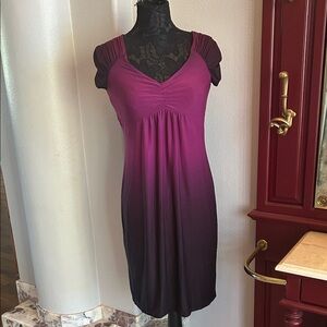 Blu Sage Purple Ombre Dress